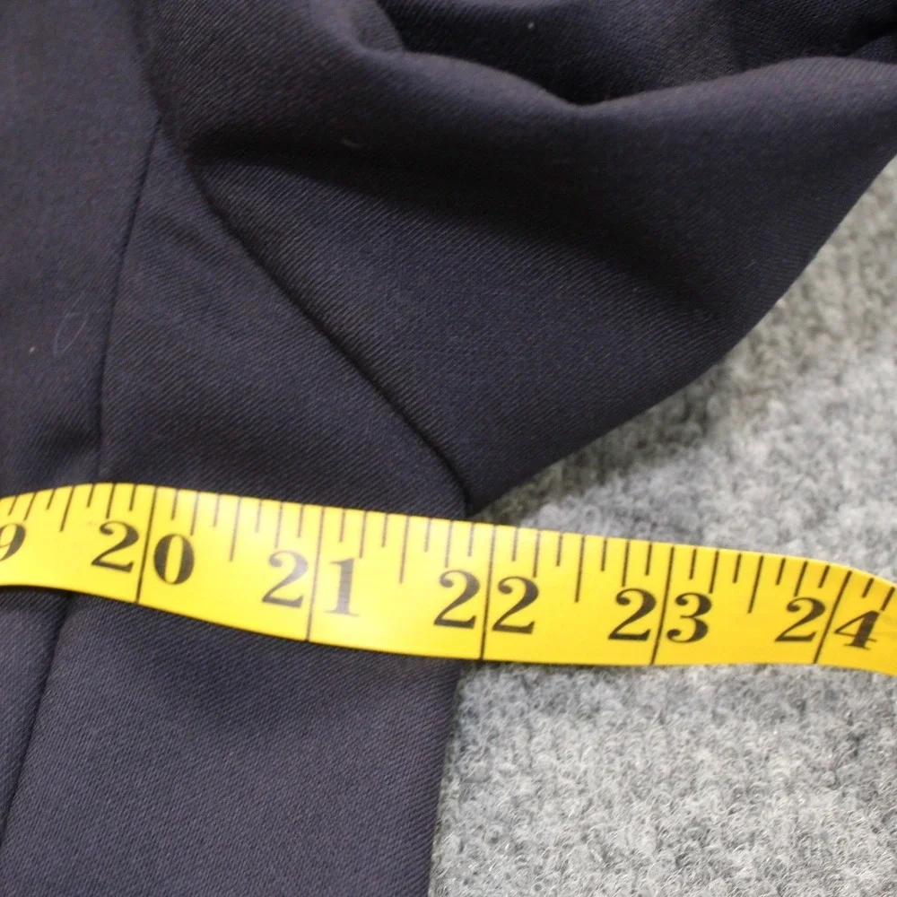 Vintage Chaps Ralph Lauren Mens Navy Blue 100% Wool‎ Blazer Gold Buttons 39R